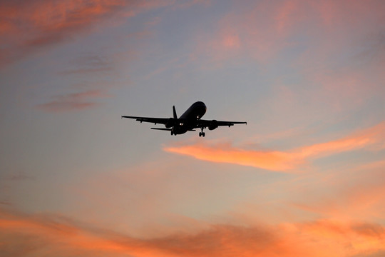 中国南方航空 飞机降落