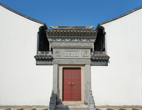 中式古建筑 宅院大门 高清大图