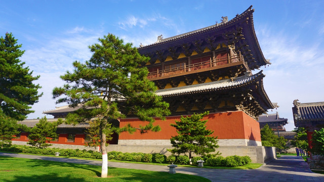 华严寺景区