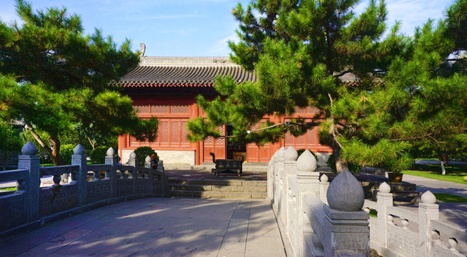 华严寺风景