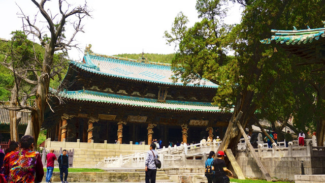 晋祠景区风光