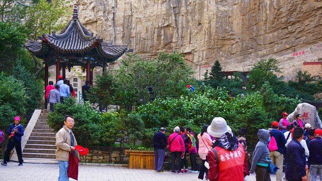 悬空寺风光