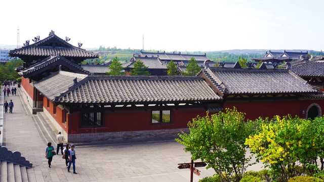 云冈石窟风景