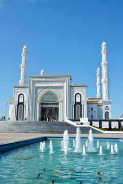哈萨克斯坦哈兹列特苏丹清真寺