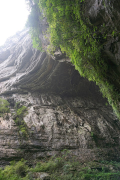 武隆天生桥 天龙桥地貌特写