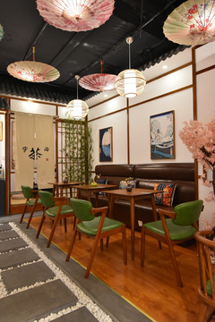 日式餐馆 装修设计