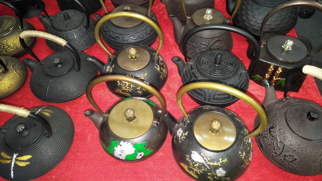 铜壶茶具 高清实拍