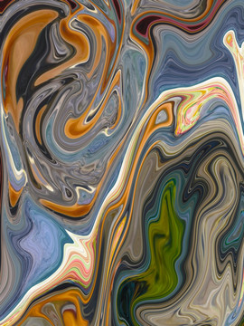 抽象画 油画 TIF未分层
