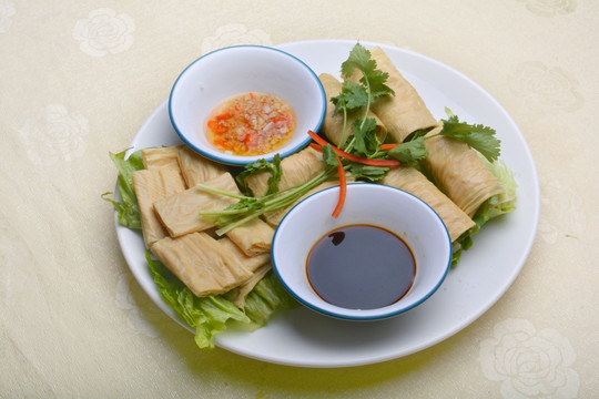 自制养生豆皮