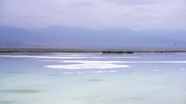 茶卡盐湖风景