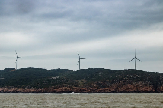 海岸 风力发电