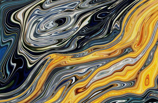 抽象画 油画 TIF无分层