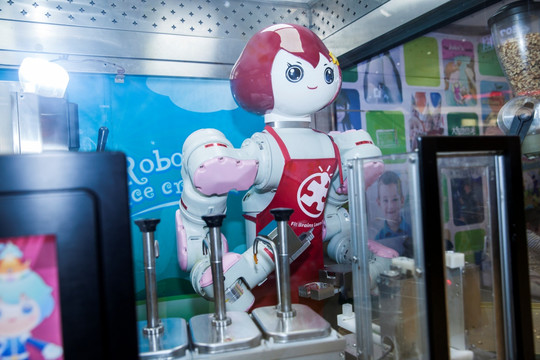 卖冰淇淋的机器人