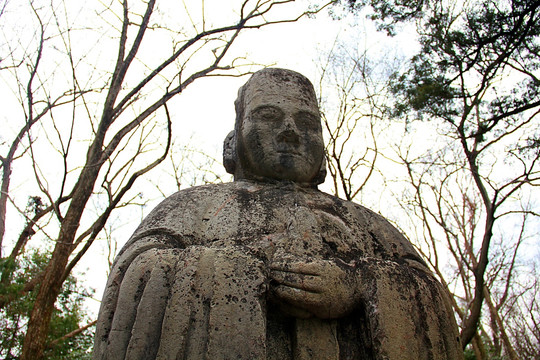 明孝陵神道 石刻文臣