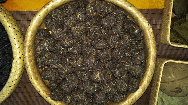 普洱饼茶 高清实拍