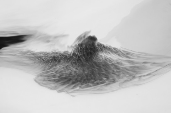 水墨抽象画 水墨画 抽象画