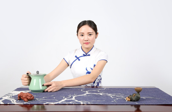 美女茶艺师