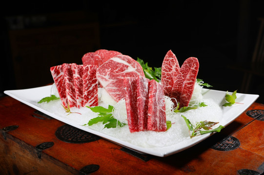 雪花牛肉