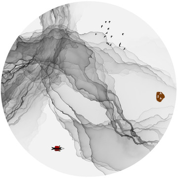 水墨烟云 意境水墨装饰画