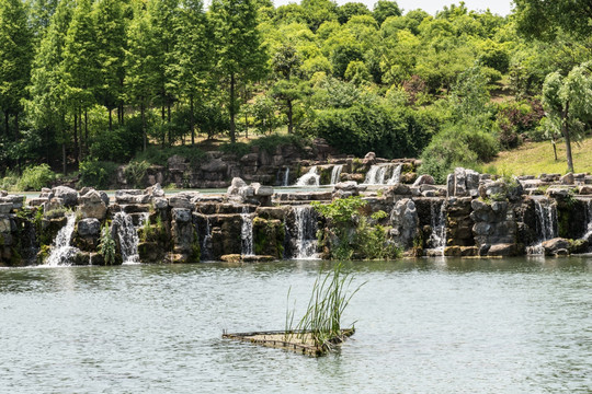 珍珠泉风景区水景