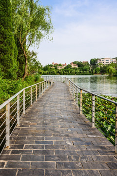 珍珠泉风景区水景