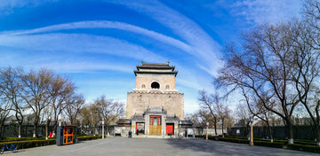 北京钟楼全景