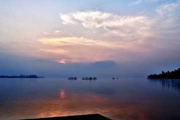 西昌邛海 云彩