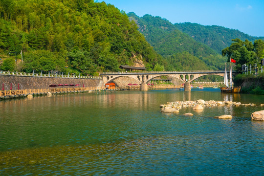 浙江淳安下姜村风景