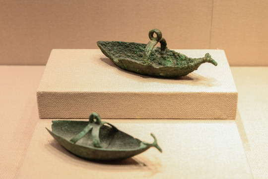 撒丁船模型 青铜船模型