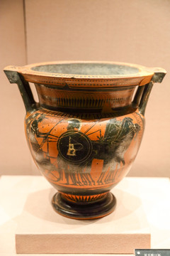 古希腊阿提卡陶器 黑绘陶器