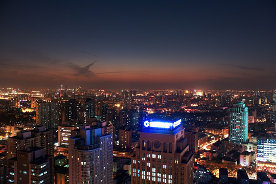南京河西新城夜景