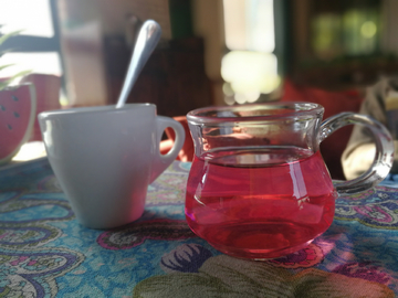 花果茶 水果茶 茶杯 花茶