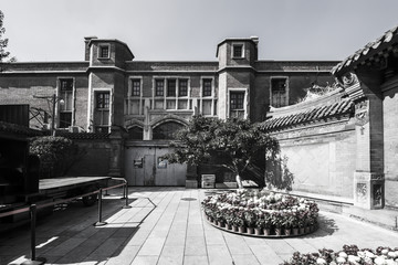 老上海花园 老上海旧照片