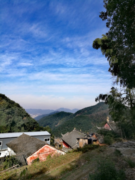 上虞凤鸣山景区风光