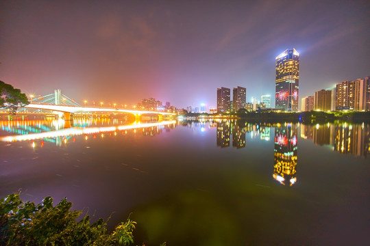 惠州大桥与东江夜景