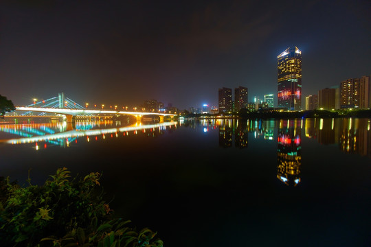 惠州大桥与东江夜景