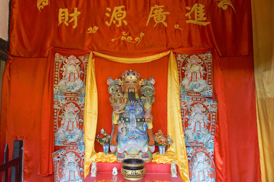 财神神龛 财神像