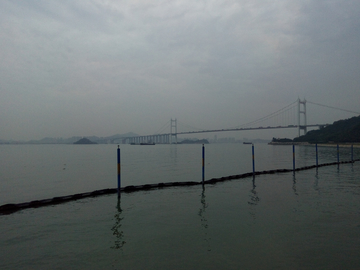 虎门大桥江边风景