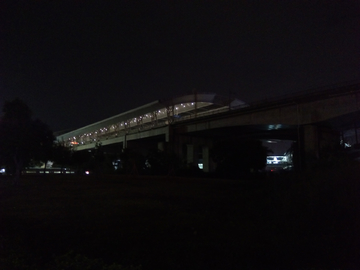 虎门高铁站夜色
