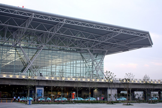 天津机场 航站楼外景