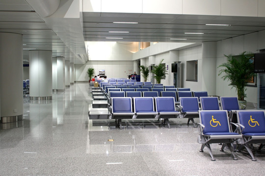 天津机场 航站楼 内景
