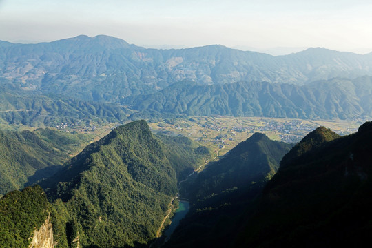 天门山风光