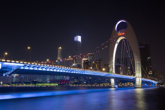 广州珠江两岸夜景