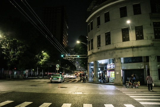 广州老街夜景