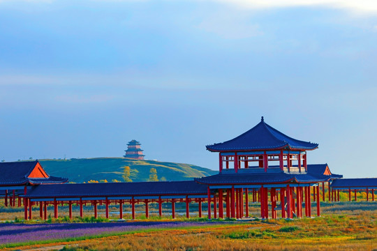 海拉尔河岸风光