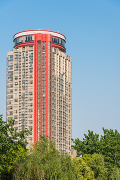 南京河西城市风光
