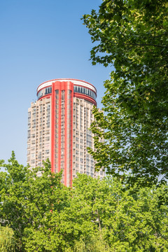 南京河西城市风光