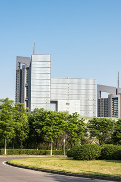 南京河西城市风光