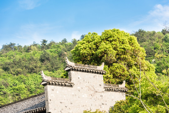 阳山碑材景区明文化村