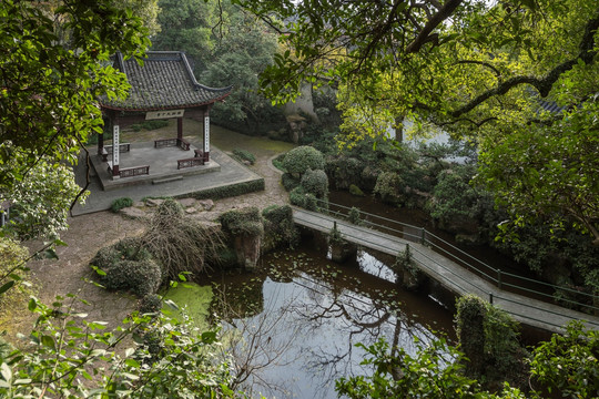 杭州西湖中山公园